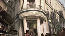 HARRY POTTER Set Photos Reveal First Look At Completed Diagon Alley And Gringotts Bank