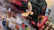 HARRY POTTER Set Video Finds The Boy Wizard Exploring London Alongside Nick Frost's Hagrid