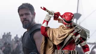 Matt Damon Suits Up As The Red Ranger In First Set Photos From The Daniels' Mystery Sci-Fi Movie