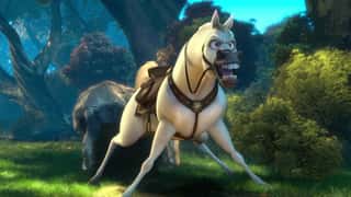 Tangled Set Video Reveals How Disney's Live-Action Remake Will Reimagine Maximus The Horse
