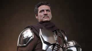 THE MANDALORIAN AND GROGU Hot Toys Figures Unmask Din Djarin, Reveal Life-Size Grogu And Anzellan Droidsmith