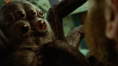 Adam Sandler Encounters Paul Dano's Emotional Support Spider In First SPACEMAN Trailer