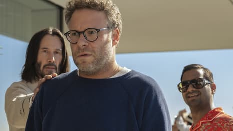 GOOD FORTUNE: Keanu Reeves Causes Chaos For Seth Rogen & Aziz Ansari In Hilarious New Trailer