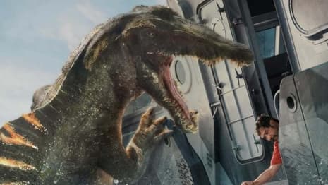 JURASSIC WORLD REBIRTH Extended TV Spot Features More Dino Carnage As The Spinosaurus Enjoys An Early Lunch