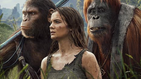 KINGDOM OF THE PLANET OF THE APES Clip Reveals That Freya Allan Is Actually Playing [SPOILER]