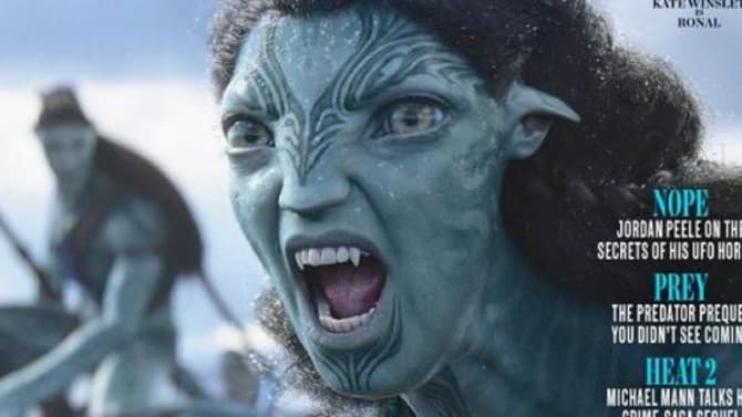 AVATAR: THE WAY OF WATER Empire Cover Reveals Kate Winslet's New Character, Ronal