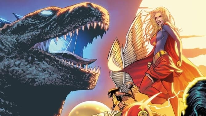JUSTICE LEAGUE VS. GODZILLA VS. KONG 7-Issue Series Announced At San Diego Comic-Con