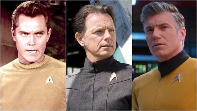 STAR TREK: STRANGE NEW WORLDS: From Jeffrey Hunter to Anson Mount, An Inside Look at Captain Christopher Pike