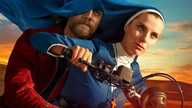 MRS. DAVIS: Betty Gilpin's Badass Nun Embarks On A Holy Crusade In Bonkers Full Trailer