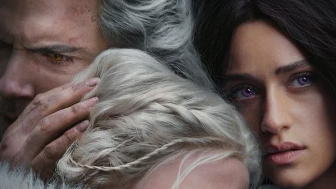 THE WITCHER: Geralt, Yennefer And Ciri Hold Tight On First Official Season 3 Poster