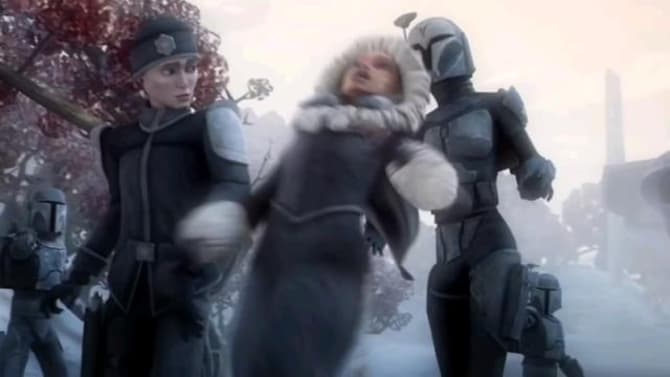 THE MANDALORIAN Star Katee Sackhoff Weighs In On Controversial Bo-Katan/Ahsoka Moment In THE CLONE WARS