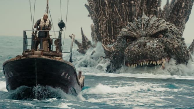 GODZILLA Chases Down A Boat In Intense First MINUS ONE Clip