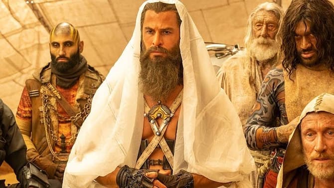 FURIOSA Star Chris Hemsworth Teases His &quot;Horrible&quot; Villain As New Look At Warlord Dementus Is Revealed