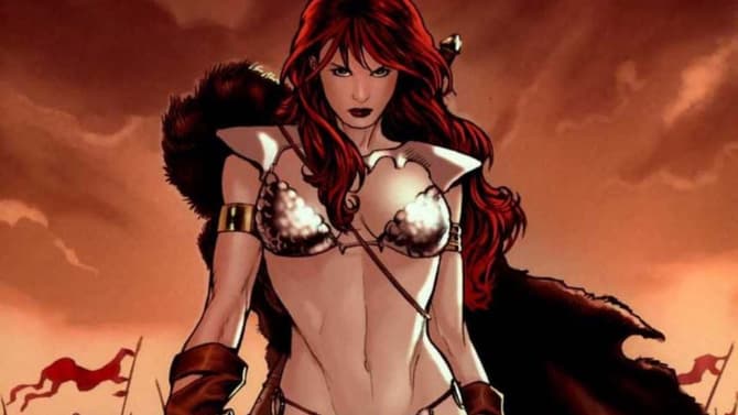 RED SONJA: Matilda Lutz Suits-Up As The She-Devil With A Sword In New BTS Photo