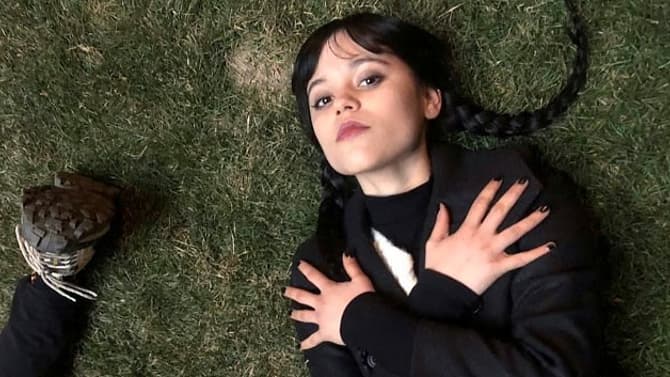 BEETLEJUICE 2: Get Your First Look At WEDNESDAY Star Jenna Ortega On Set