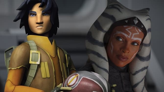 AHSOKA Spoiler Stills Released As An Emotional Ezra Bridger Easter Egg Is Spotted During Series Premiere