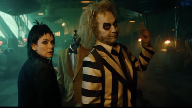 BEETLEJUICE And Lydia Join Forces In Full Trailer For Tim Burton's Long-Awaited Sequel