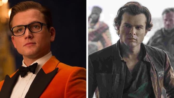 KINGSMAN Star Taron Egerton Reveals Exactly How Close He Came To Playing Han Solo; &quot;I Got On The Falcon&quot;