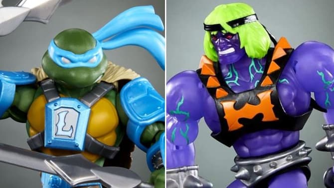 MASTERS OF THE UNIVERSE Meets TEENAGE MUTANT NINJA TURTLES In New Mattel Toy Line