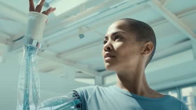 Netflix's German Dystopian Sci-Fi Film PARADISE  Reveals A World Where Time Is Literally Money