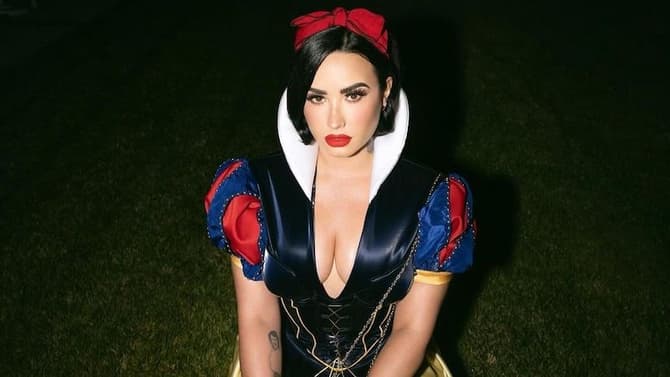 SNOW WHITE: Demi Lovato Turns Heads With Her Eye-Catching Halloween Take On The Disney/Fantasy Heroine