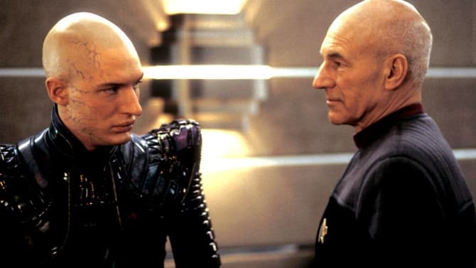 STAR TREK Legend Patrick Stewart Calls NEMESIS Co-Star Tom Hardy An &quot;Odd, Solitary Young Man&quot;