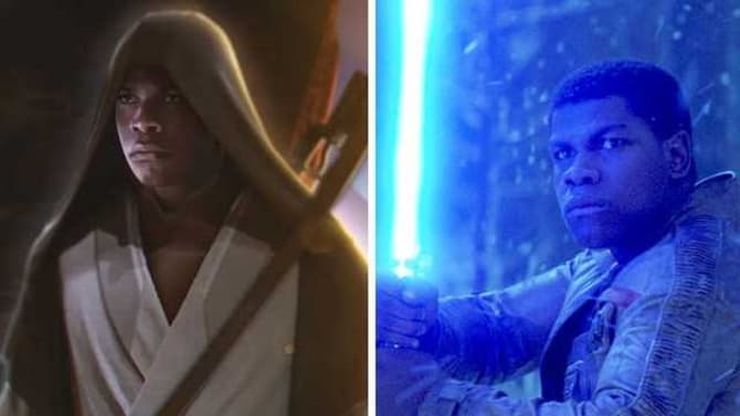 STAR WARS Fan Art Imagines What John Boyega's Finn Would Have Looked Like As A Jedi Knight