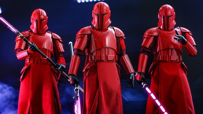 THE MANDALORIAN: Hot Toys Figure Reveals Detailed Look At Moff Gideon's Formidable Imperial Praetorian Guards