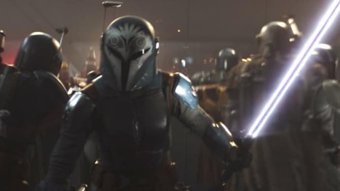 THE MANDALORIAN Star Katee Sackhoff Explains The Darksaber's Shocking Destruction In Season 3 Finale