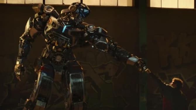 TRANSFORMERS: RISE OF THE BEASTS Super Bowl TV Spot Introduces G1 Autobot Mirage