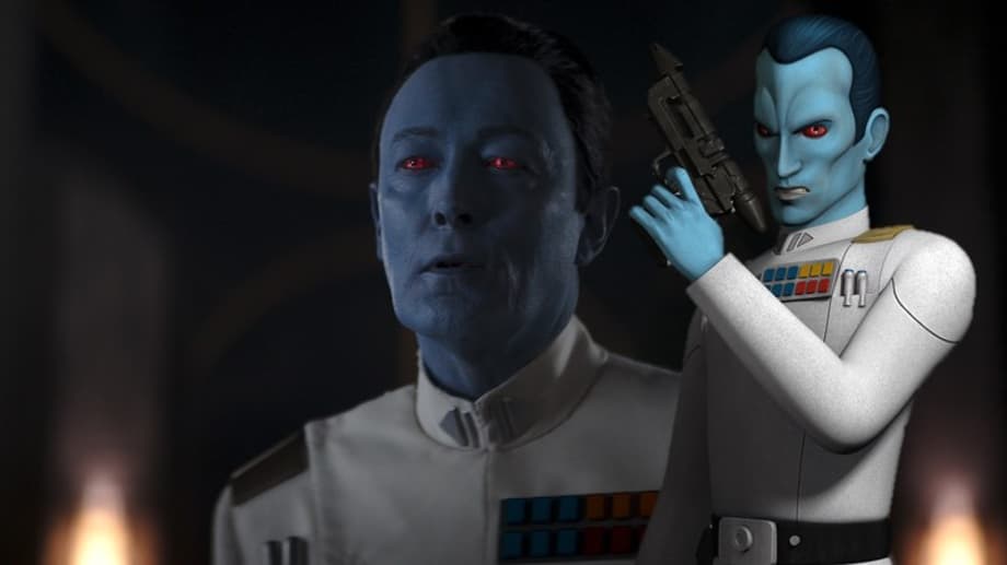 AHSOKA Showrunner Dave Filoni On Why Lars Mikkelsen Was The Only Actor He Considered For Live-Action Thrawn