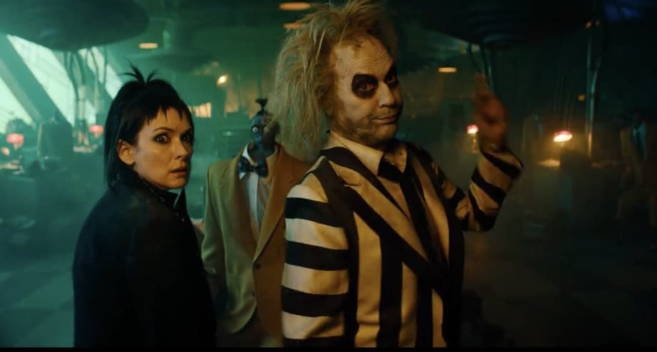 BEETLEJUICE And Lydia Join Forces In Full Trailer For Tim Burton's Long-Awaited Sequel