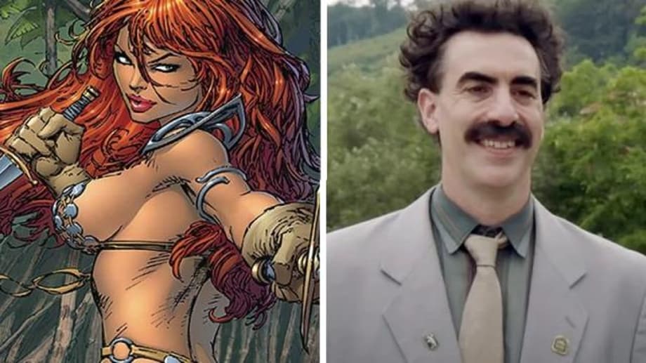 BORAT Star Sacha Baron Cohen Turned Down A LOT Of Money To Star In Upcoming RED SONJA Reboot