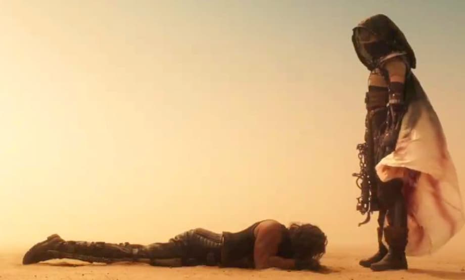 FURIOSA Has Dementus At Her Mercy In First Clips From MAD MAX: FURY ROAD Prequel