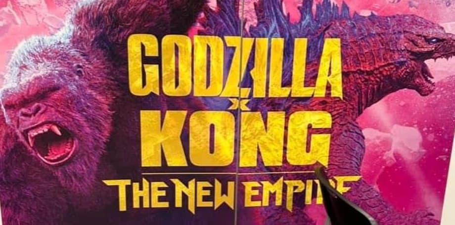 GODZILLA X KONG: THE NEW EMPIRE Promo Banner Revealed At New York Toy Fair