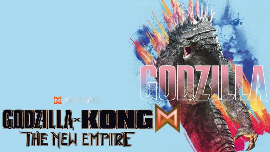 GODZILLA's Redesign In GODZILLA X KONG: THE NEW EMPIRE Revealed In New Promo Art