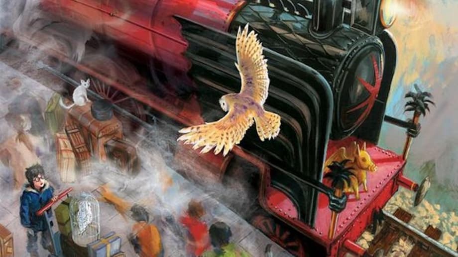 HARRY POTTER Set Photos Reveal An HD Look At The Weasley Family Arriving At Platform 9¾ - SPOILERS