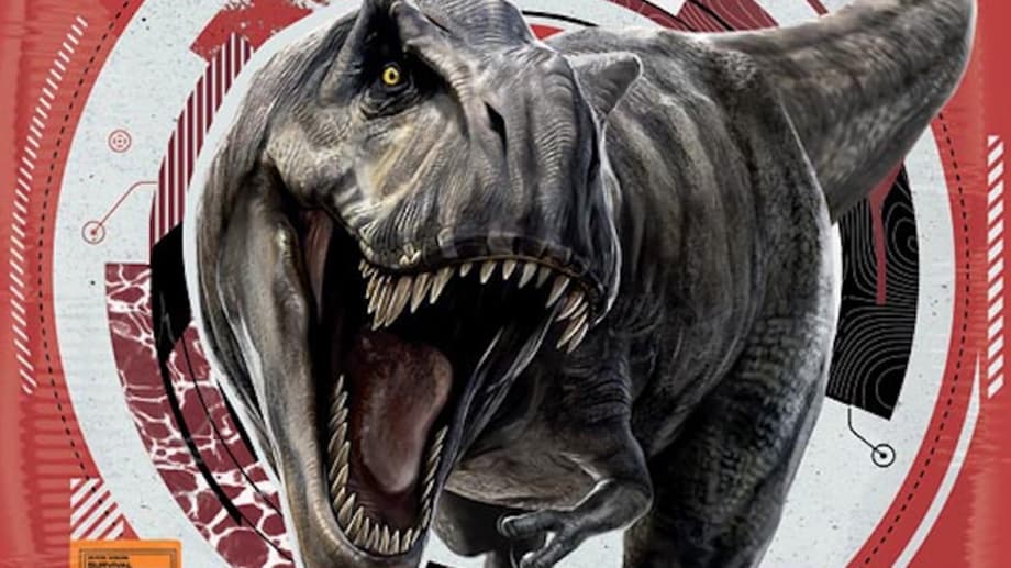 JURASSIC WORLD REBIRTH Promo Art Reveals New Look At The Velociraptor, Spinosaurus, And T-Rex