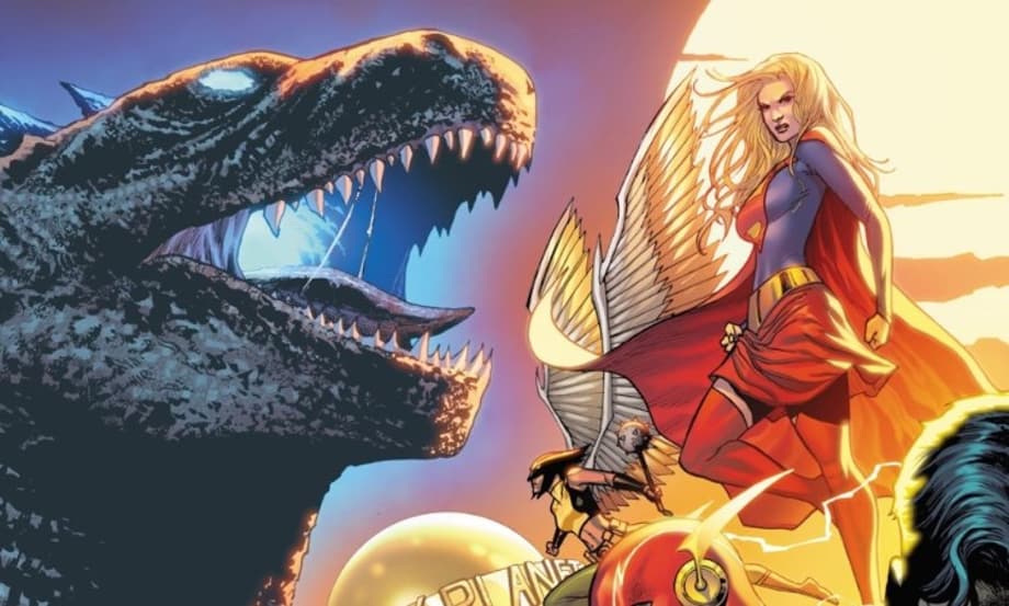 JUSTICE LEAGUE VS. GODZILLA VS. KONG 7-Issue Series Announced At San Diego Comic-Con