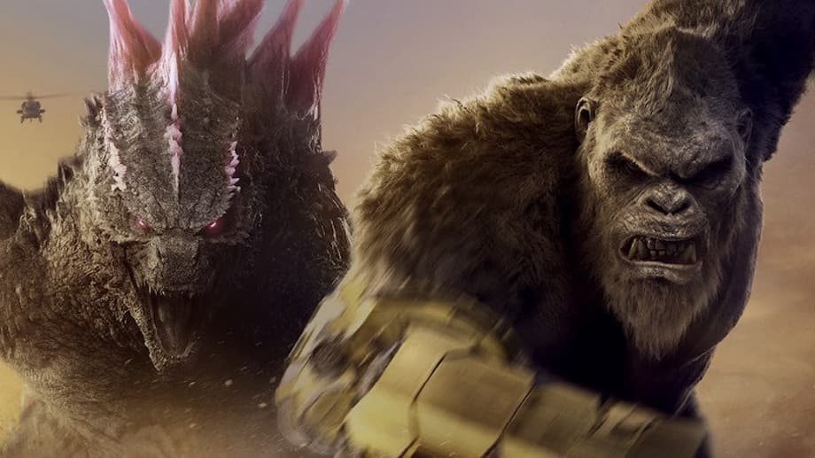 King Kong Rides Godzilla (Seriously) In Action-Packed New GODZILLA x KONG: THE NEW EMPIRE TV Spot