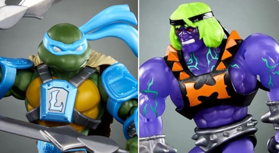 MASTERS OF THE UNIVERSE Meets TEENAGE MUTANT NINJA TURTLES In New Mattel Toy Line