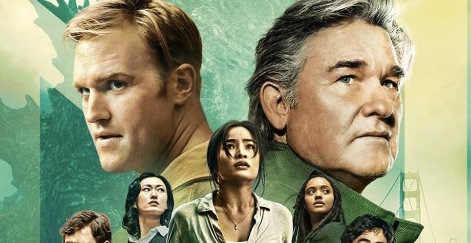 MONARCH: LEGACY OF MONSTERS Poster Introduces Human Characters As Godzilla Roars In The Background