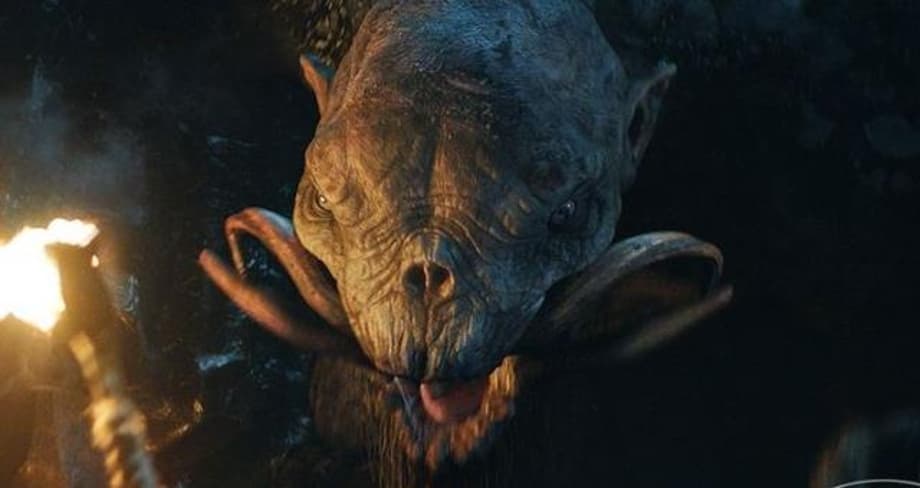 New THE LORD OF THE RINGS: THE RINGS OF POWER Still Spotlights The Fearsome Snow Troll