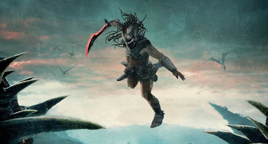 PREDATOR: BADLANDS Image Reveals New Look At The Movie's Yautja Protagonist, Dek