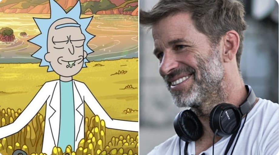 RICK AND MORTY: Zack Snyder Met With Co-Creator Dan Harmon About A Potential Movie