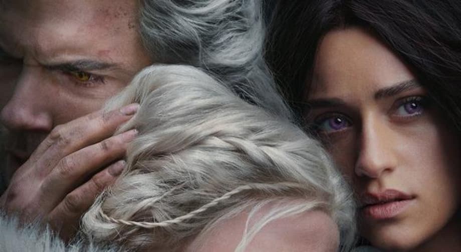 THE WITCHER: Geralt, Yennefer And Ciri Hold Tight On First Official Season 3 Poster