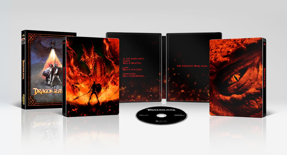 Dragonslayer 4K Ultra HD SteelBook Blu-ray