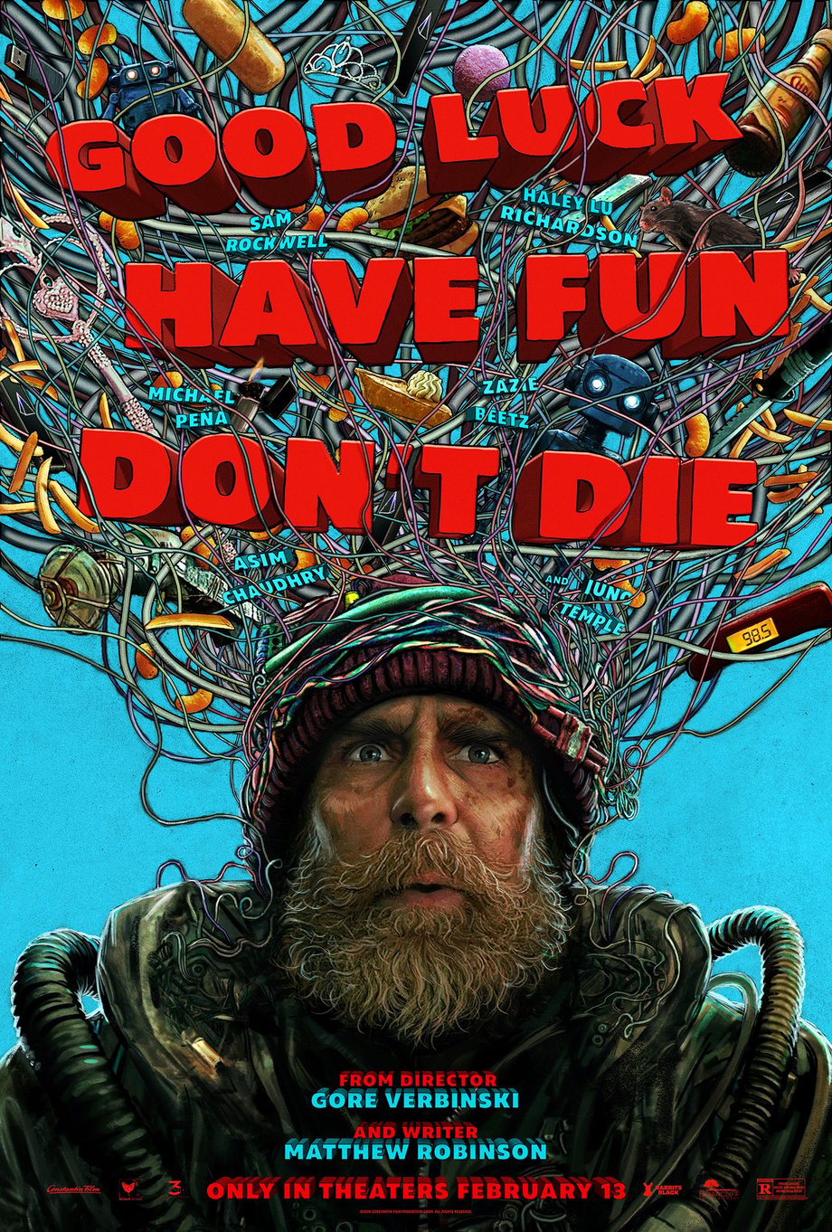good luck have fun dont die poster