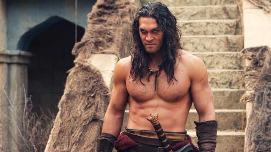 AQUAMAN Star Jason Momoa Describes His CONAN THE BARBARIAN Reboot As "A Piece Of Sh*t" Movie