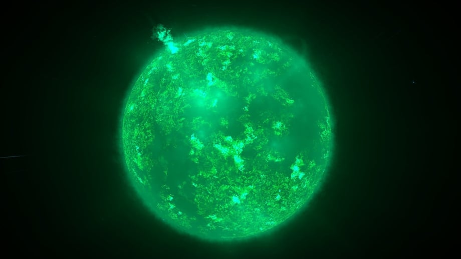 Astronomers Find The First Known Green Star, And It Sounds Like Something Out Of Science Fiction